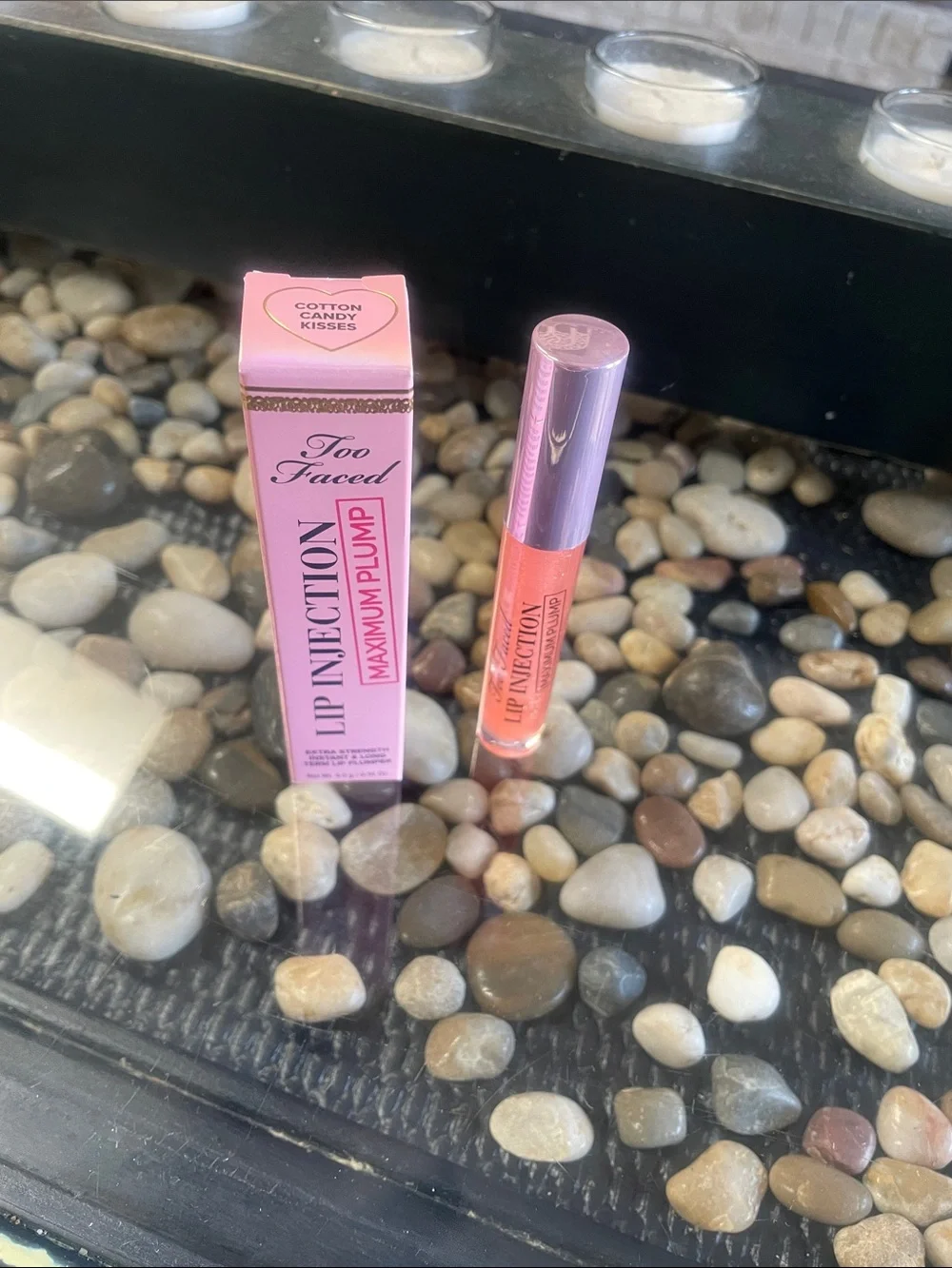 Too Faced Lip Injection Maximum Plump in Cotton Candy Kisses